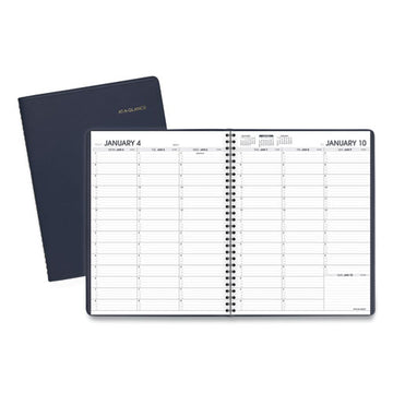AT-A-GLANCE® Weekly Appointment Book, 11 X 8.25, Navy Cover, 13-month (jan To Jan): 2022 To 2023 freeshipping - TVN Wholesale